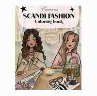 Fashion coloring book