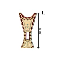 مبخرة صناعة سوري يدوي ثقيل - مخمل سيفين ونخلة لون...