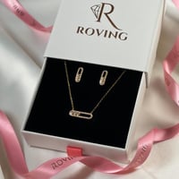 طقم ميسيكا ذهبي