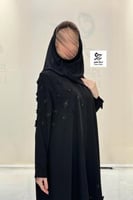 عبايه نور نص كلوش بقماش سيراميك اصلي بتدخيل شك اسو...