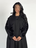 عبايه وديان بقصه Aقماش قماش كريب الابداع بتدخيل مخ...