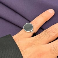 خاتم فضة رجالي عيار 925