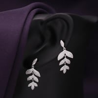 حلق فضة نسائي عيار 925