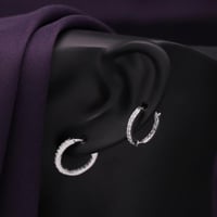 حلق فضة نسائي عيار 925