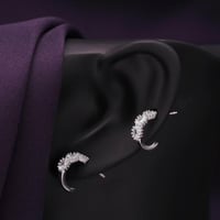 حلق فضة نسائي عيار 925