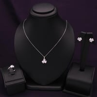 نصف طقم فضة نسائي عيار 925