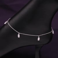 خلخال فضة عيار 925