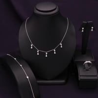 طقم فضة نسائي عيار 925