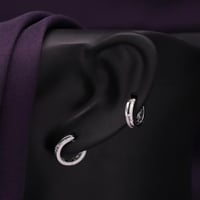 حلق فضة نسائي عيار 925