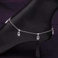 خلخال فضة عيار 925