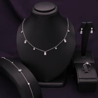 طقم فضة نسائي عيار 925