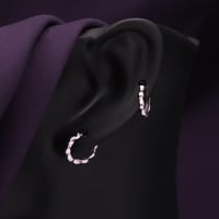 حلق فضة نسائي عيار 925