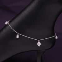 خلخال فضة عيار 925