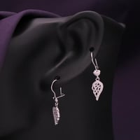 حلق فضة نسائي عيار 925