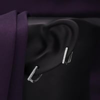 حلق فضة نسائي عيار 925