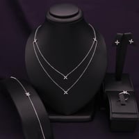 طقم فضة نسائي عيار 925