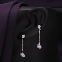 حلق فضة نسائي عيار 925