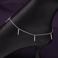 خلخال فضة عيار 925