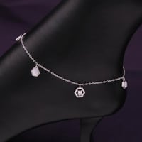 خلخال فضة عيار 925