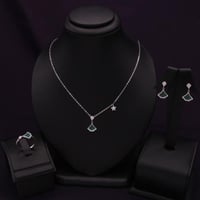 نصف طقم فضة نسائي عيار 925