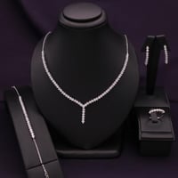 طقم فضة نسائي عيار 925