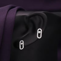 حلق فضة نسائي عيار 925