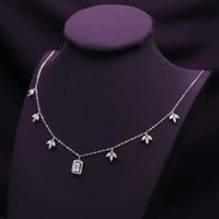 عقد فضة عيار 925