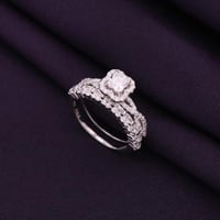 خاتم فضة توينز نسائي عيار 925