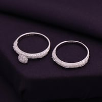 خاتم فضة توينز نسائي عيار 925