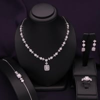 طقم فضة نسائي عيار 925