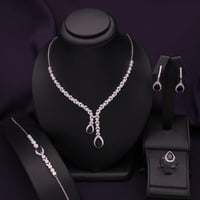 طقم فضة نسائي عيار 925