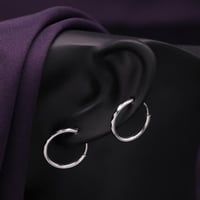 حلق فضة نسائي عيار 925