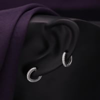 حلق فضة نسائي عيار 925