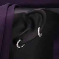 حلق فضة نسائي عيار 925