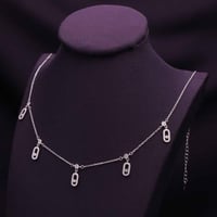 عقد فضة عيار 925