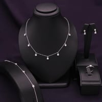 طقم فضة نسائي عيار 925