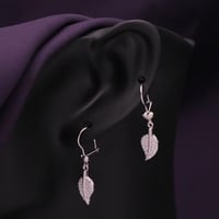 حلق فضة نسائي عيار 925