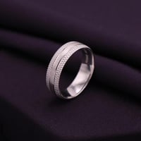 دبلة فضة رجالي عيار 925