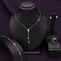 طقم فضة نسائي عيار 925