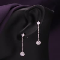 حلق فضة نسائي عيار 925