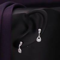 حلق فضة نسائي عيار 925