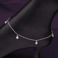 خلخال فضة عيار 925