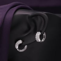 حلق فضة نسائي عيار 925