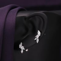 حلق فضة نسائي عيار 925