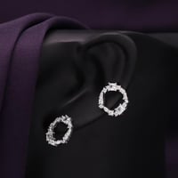 حلق فضة نسائي عيار 925