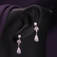 حلق فضة نسائي عيار 925