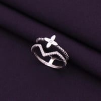 خاتم فضة نسائي عيار 925