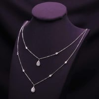 عقد فضة دورين عيار 925