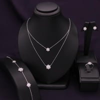 طقم فضة نسائي عيار 925