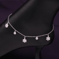 خلخال فضة عيار 925